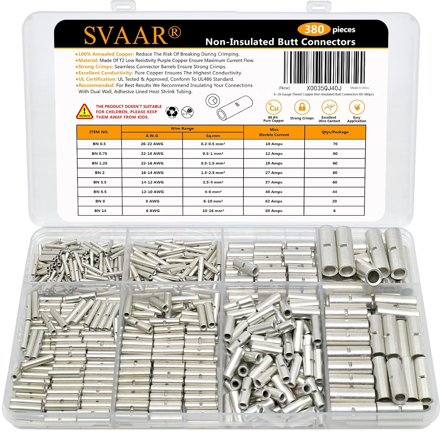 Butt Splice Connectors
