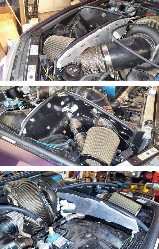 2000F intake shield installed